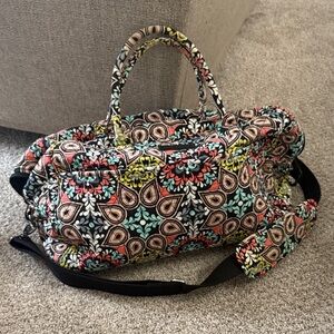 Vera Bradley Colorful Paisley Weekender